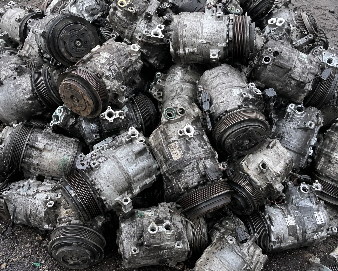 Compressor scrap dealing